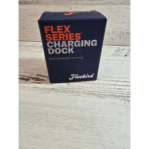 Freebird Flex Series Charging Dock Shaver Stand and Power Cable Black New